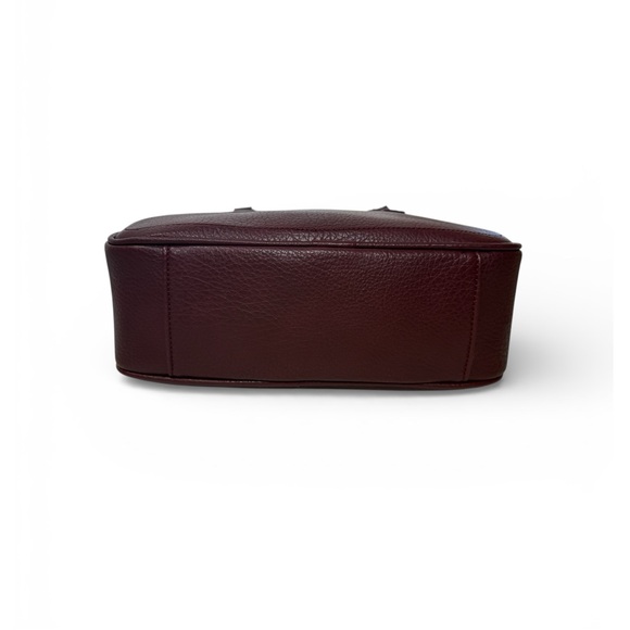 NWT London Fog/ Forever Fashion Laney Double Handle Shopper Oxblood - Picture 3 of 12